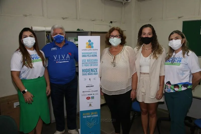 Cleonice Caldas, Deusmar Queirós, Annette de Castro, Sasha Reeves e Sheila Cirino