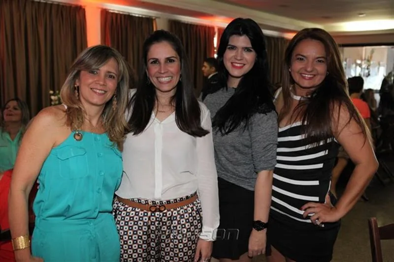 Andrea Bezerra, Fabiola Rocha, Adigelsia Fernandes e Gigi Passos