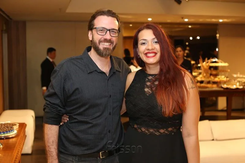 Bruno Galvão e Aline Queiroz