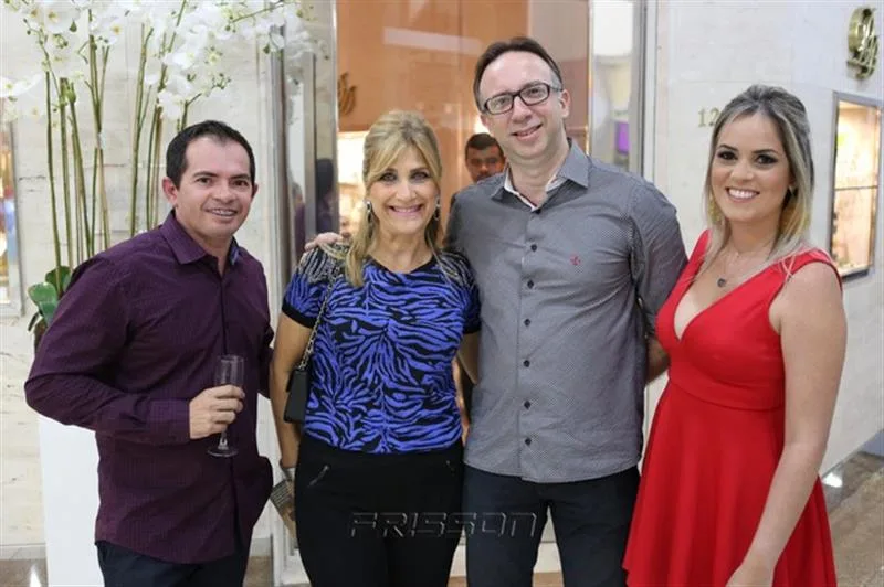 Jonas Soares, Jaqueline Barbosa, André Albuquerque e Nara Fialho