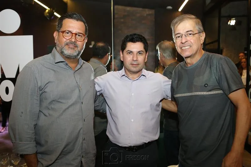 Carlo Basto, Pompeu Vasconcelos e Paulo César Norões