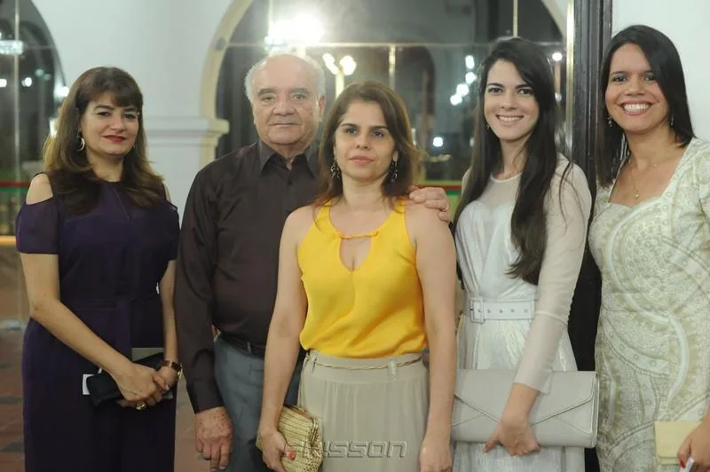 Cristiane Sobral, Alfredo Fortuna, Julieta Queiroz, Rochelly Fiúza e Brígida Cavalcante