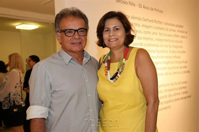 Fernando Barroso e Márcia Cavalcante
