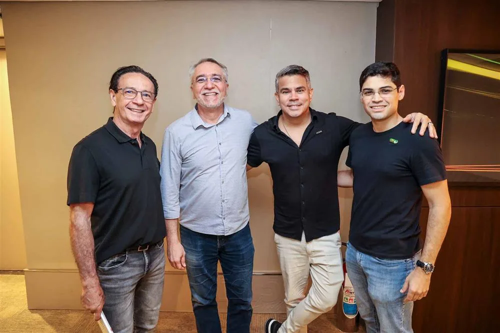 Francilio Dourado, Mauro Costa, Wladson Sidney e Thiago Guimarães