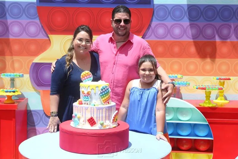 Mayara, Homero e Maria Eduarda Silva