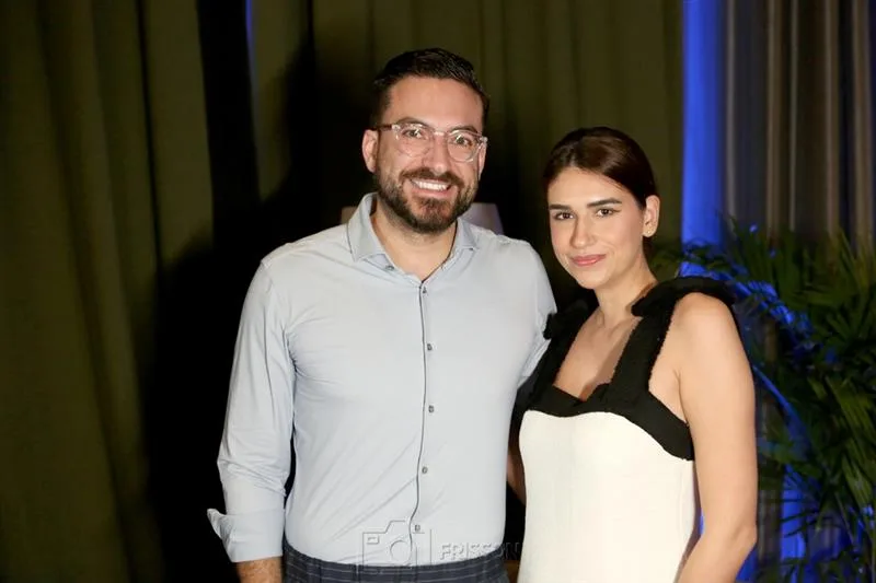 Bernardo Santana e Larissa Luz