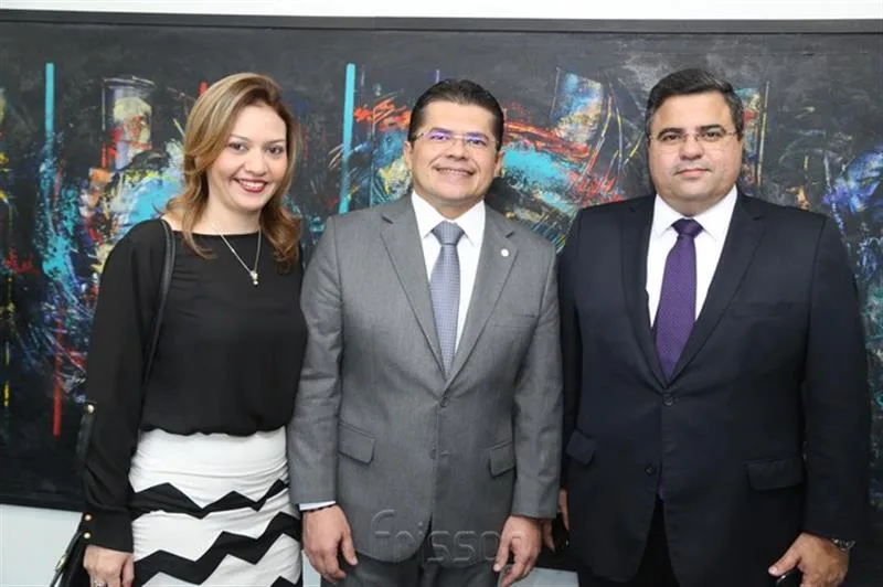 Ana Karine, Valdetário Monteiro e Fabio Timbó