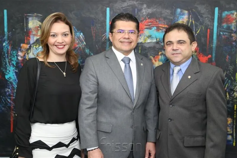 Ana Karine, Valdetário Monteiro e José Luis Lira