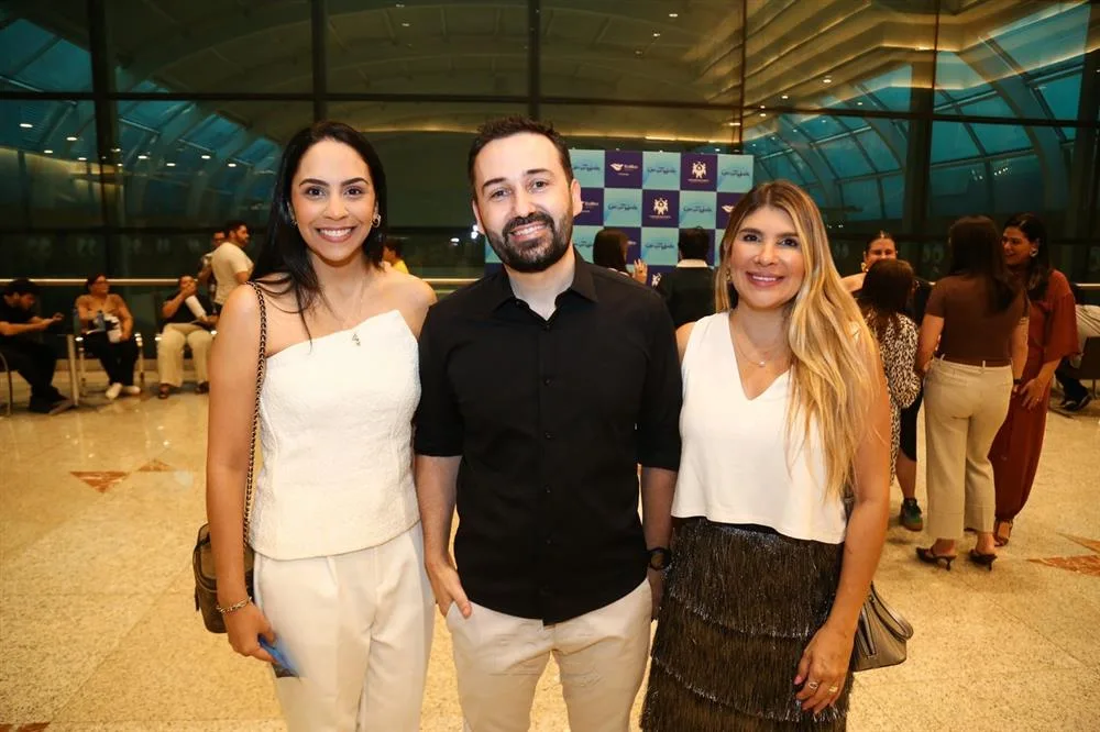Ana Accioly, Hedio Silveira e Natália Cavalcante