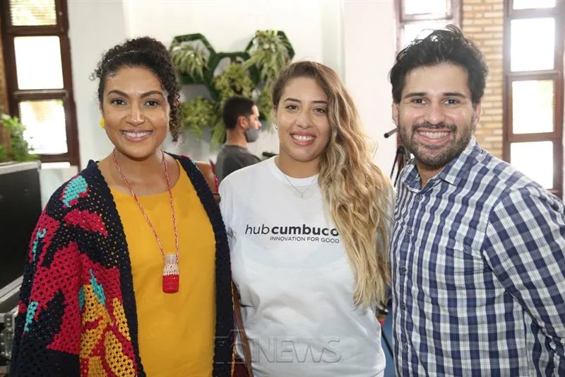 Hanná Louretto, Mariane Morales e Thiago Ramos
