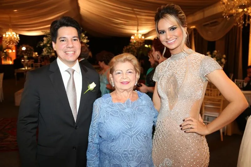 Andrei, Terezita e Aline Aguiar