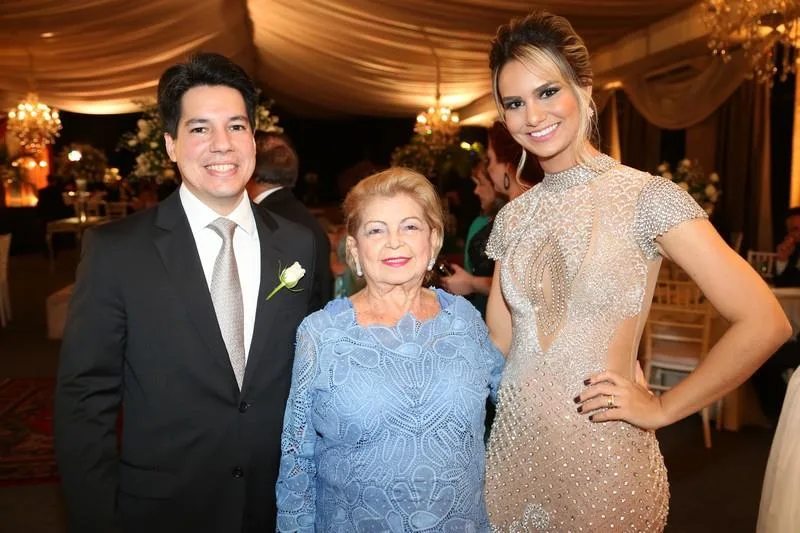 Andrei, Terezita e Aline Aguiar