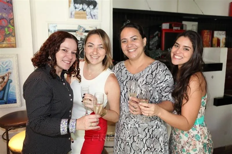 Carla Moira, Natalia Bianchin, Waldenia Almeida e Ana Carolina Duarte