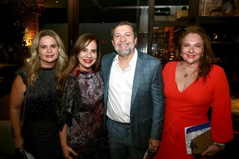 Germana Wanderley, Martinha Assunção, Élcio Batista e Luiziane Cavalcante