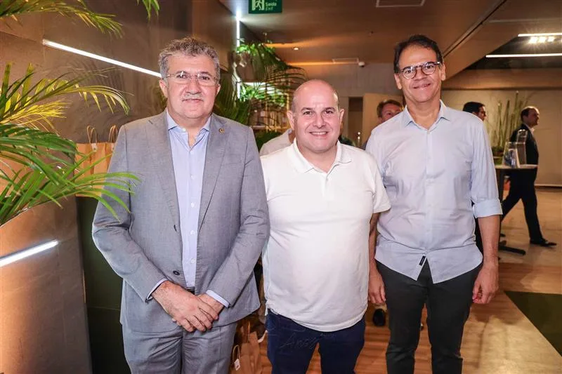 Antonio Henrique, Roberto Claudio Bezerra e Marcelo Pinheiro