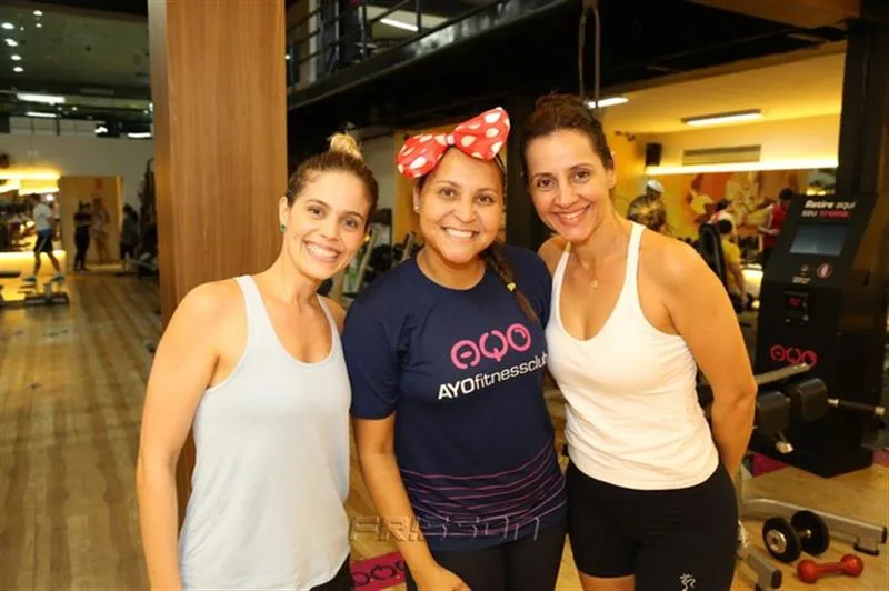 Camilla Vieira, Gabriella da Silva e Christiane Emygdio