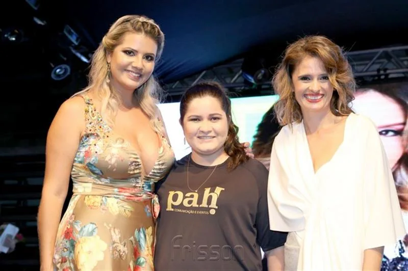 Anelisa Barreira, Liduina Figueiredo e Sandra Sampaio
