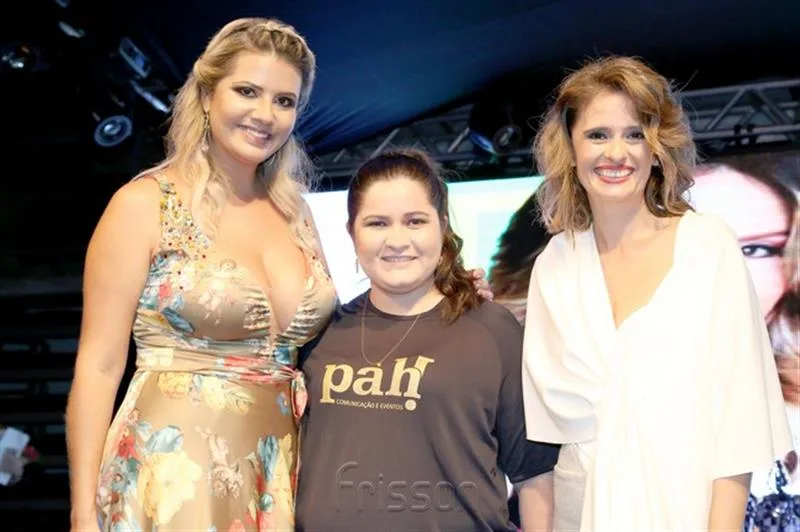 Anelisa Barreira, Liduina Figueiredo e Sandra Sampaio
