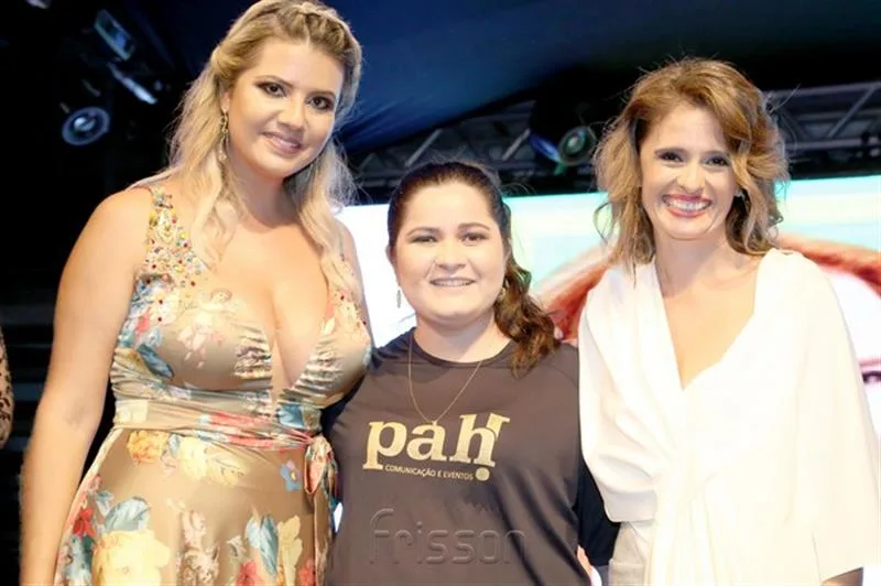 Anelisa Barreira, Liduina Figueiredo e Sandra Sampaio