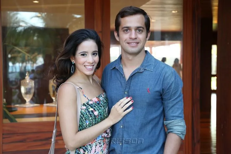 Caroline Lemos e Marcelo Gondim