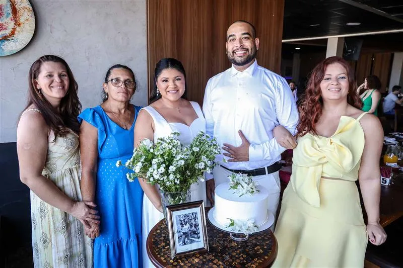 Glaucione, Francimar, Glau Santos, Igor Bezerra e Clarisse Santos