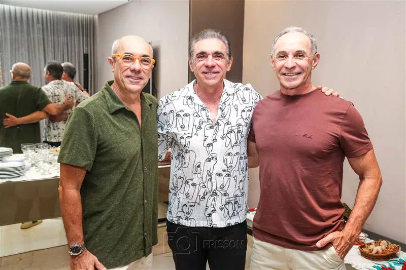 Beto, Douglas e Atila Santos