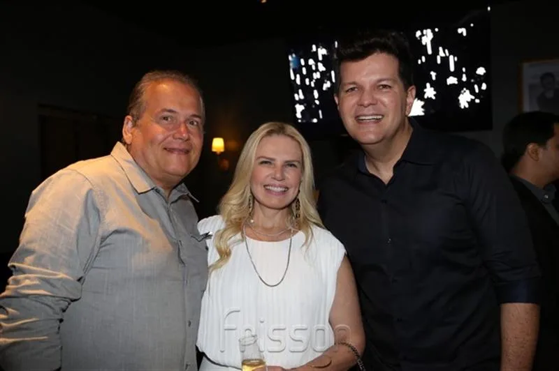 Ângelo Figueiredo, Sandra Mourão e Gustavo Serpa