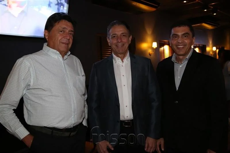 Aristóteles Canamary, Afrânio Barreira e Idézio Rolim