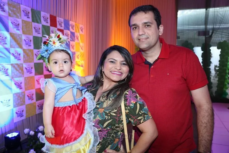 Alicia, Nivea e Carlos Vasconcelos