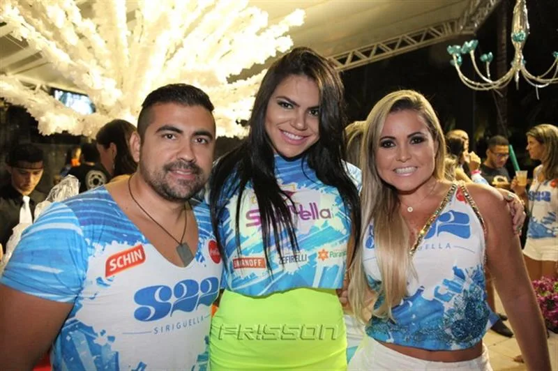 Abner Castro, tatiana Ludovino e Flavia Lima