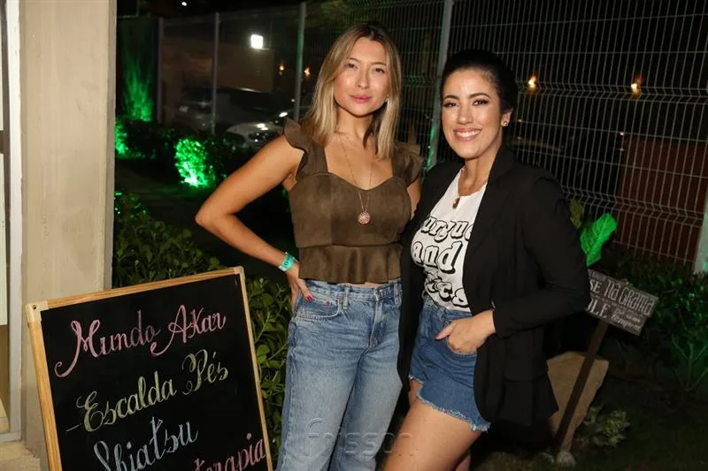 Edith Gomes e Giselle Costa