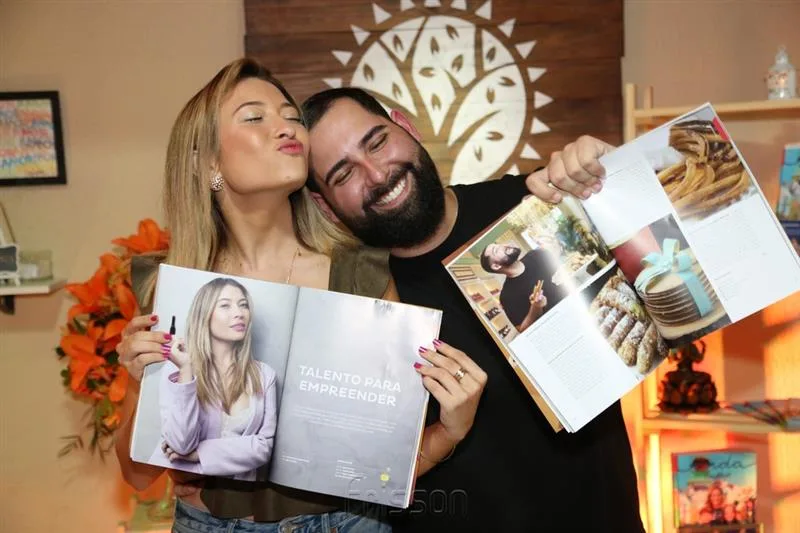 Edith Gomes e Luiz Victor Torres
