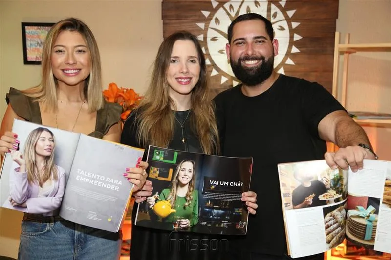 Edith Gomes, Kelly Mota e Luiz Victor Torres