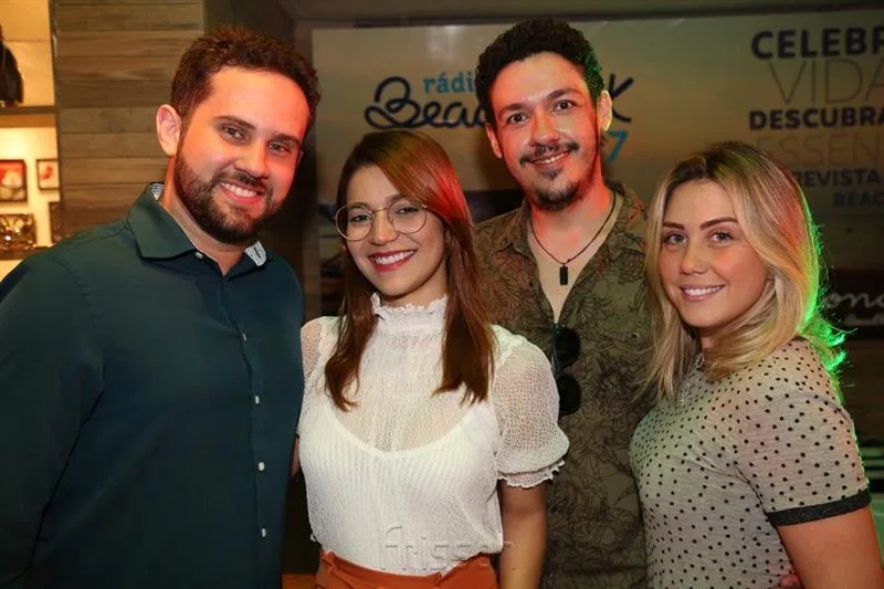 Eliandro Aragão, Raquel Agnes, Thiago Miranda e Priscila Cbo