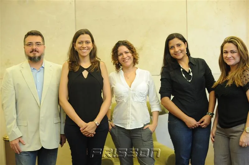 Apolônio Aguiar, Lara Medeiros, Rafa Brito, Camila Lima e Manuela Serpa