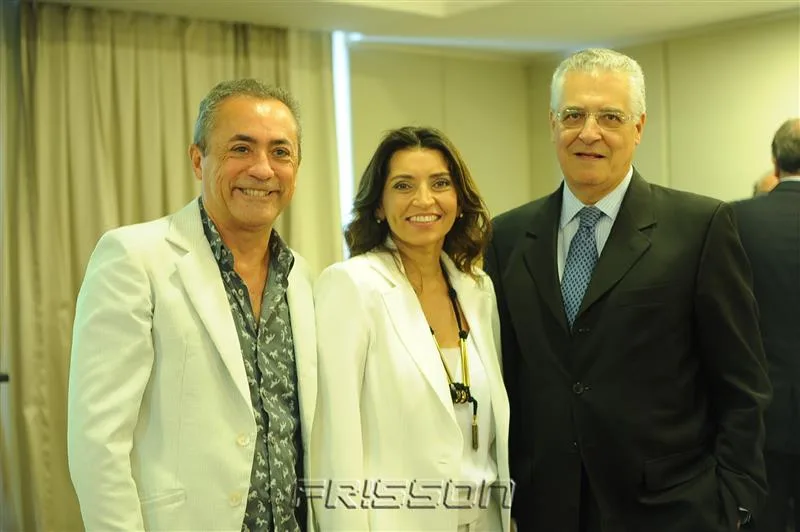 Chico Gualbernei, Márcia Travessoni e Orlando Marques