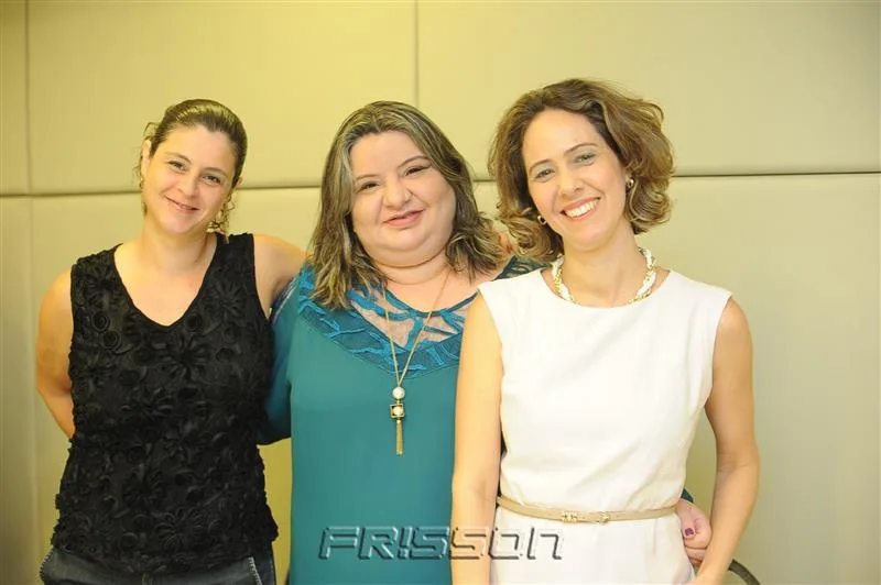 Cíntia Pinheiro, Estela Mares e Micheline Olivindo