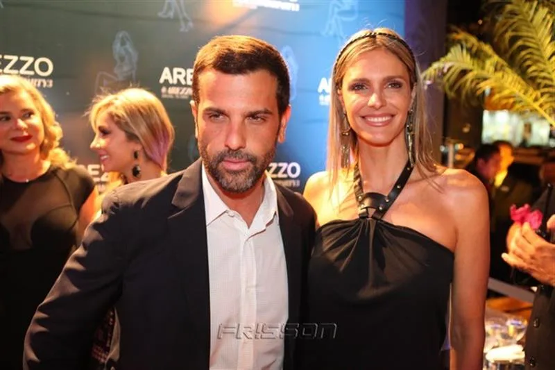 Alexandre Birman e Fernanda Lima