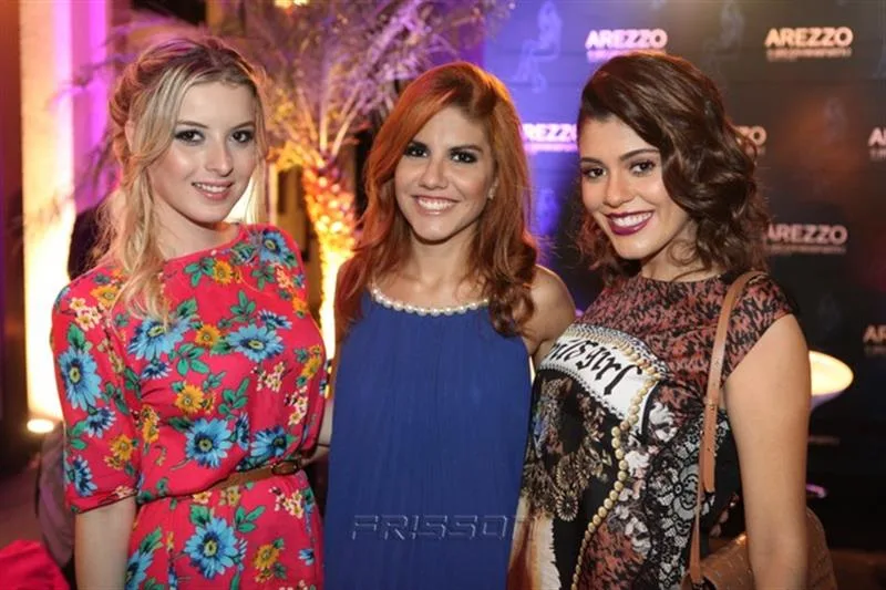 Amanda Estanislau, Jéssica Castro e Mônica Pinto