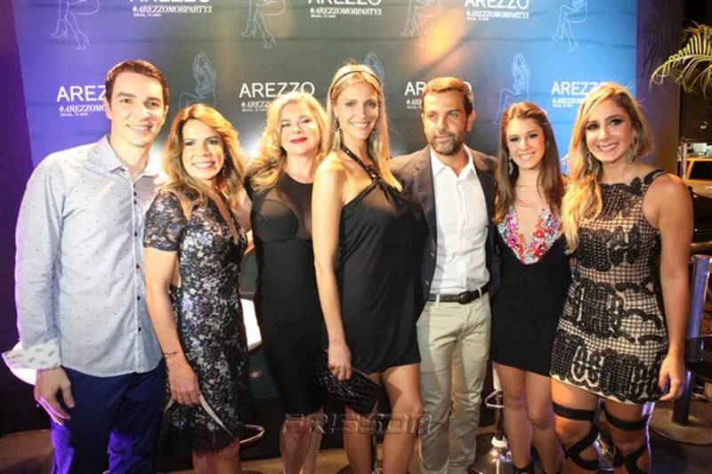 André Albuquerque, Maira Silva, Cláudia Narciso, Fernanda Lima, Alexandre Birman, Lara e Priscila Silva
