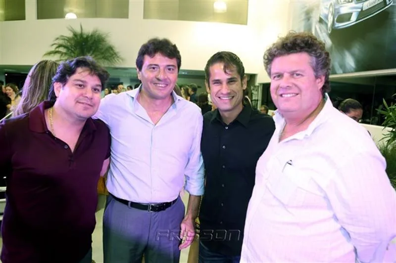 Adriano Rabelo, Luis Teixeira, David Rodrigues e Evandro Colares