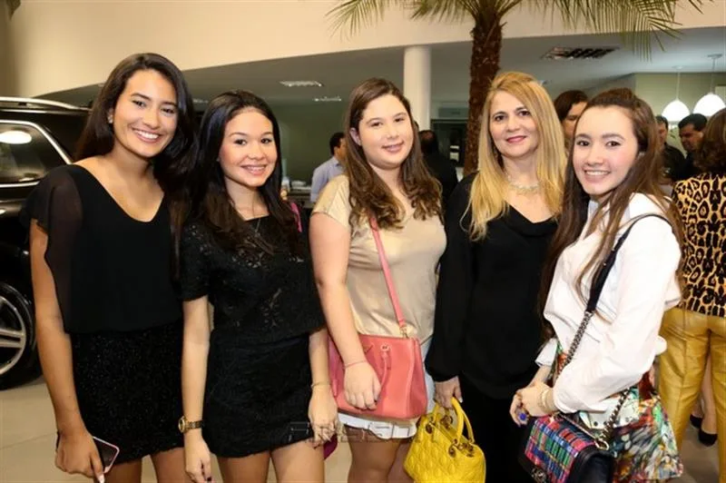 Beatriz Alaidi, Ligia Duarte, Marcela, Morgana e Lissa Dias Branco