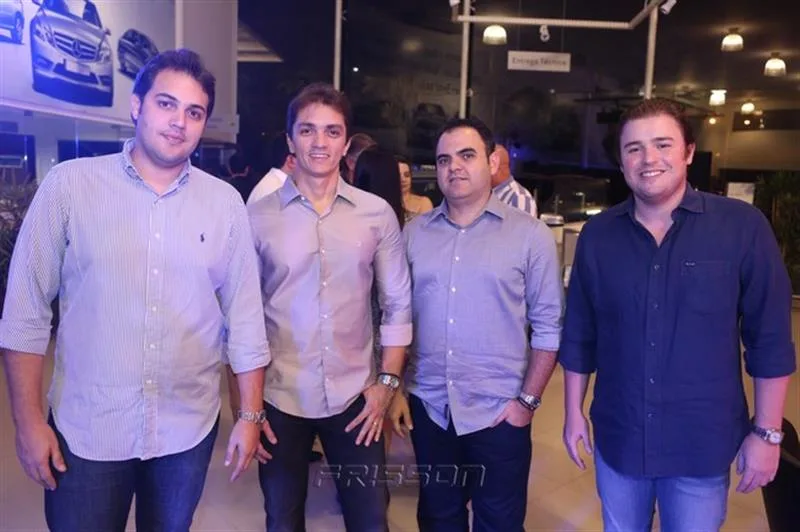 Bruno Bastos, Marcelo Marfrutas, Herbert Vieira e Humberto Fontenele