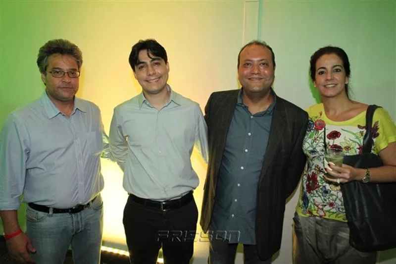 Alexandre Rola, Fernando Marques, Cláudio Freire e Patrícia Couto