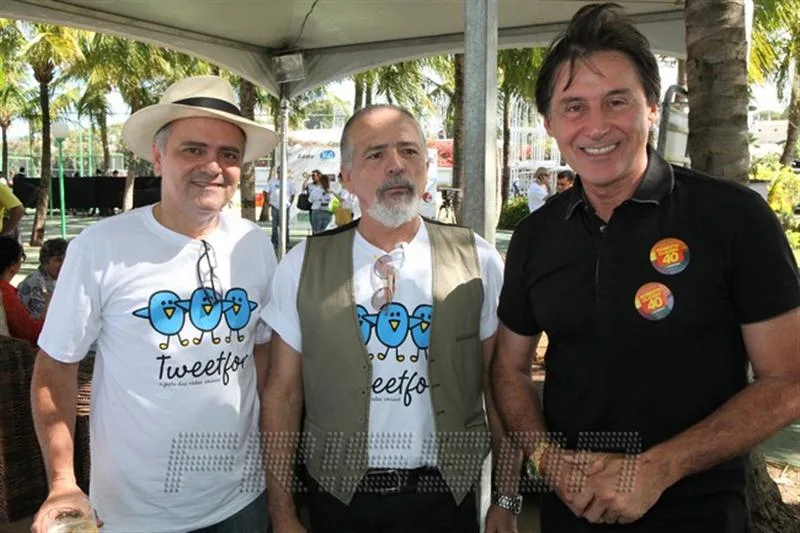Adriano, Rejinaldo Vasconcelos e Eunicio Oliveira
