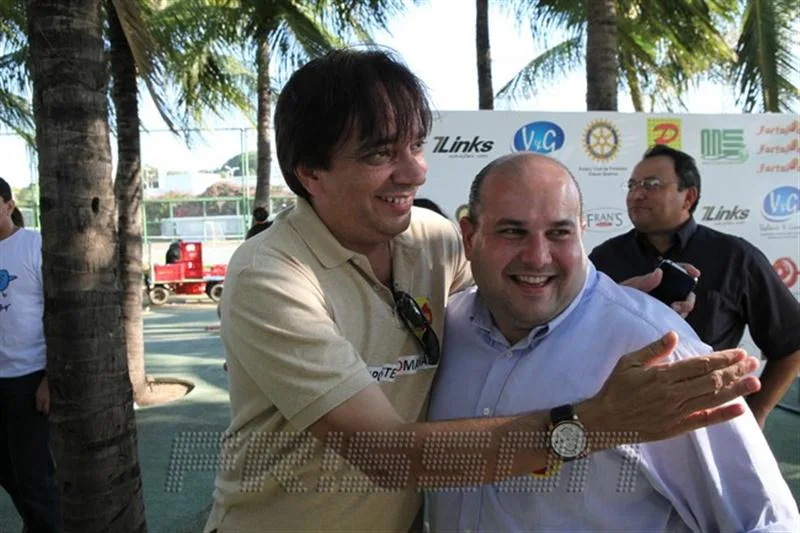 Carlos Gualter e Roberto Claudio