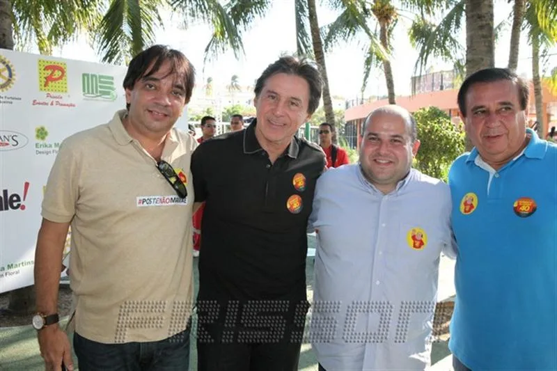 Carlos Gualter, Eunicio Oliveira, Roberto Claudio, Gaudencio Lucena