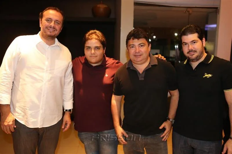 Adriano Nogueira, Daniel Baquit, Rodrigo Savio e Armando Campos