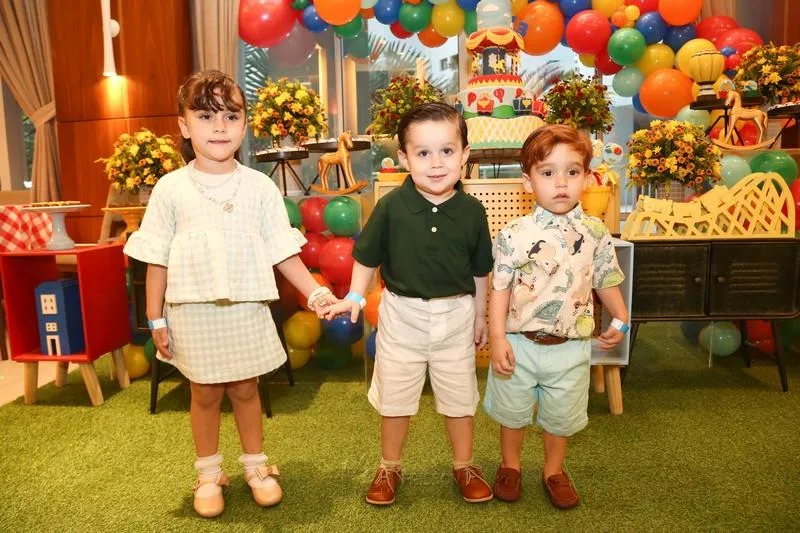 Ana Cecília, Pedro Eduardo e José Cláudio
