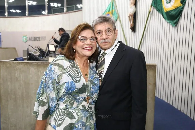 Ana Matilde e Valdetário Leite